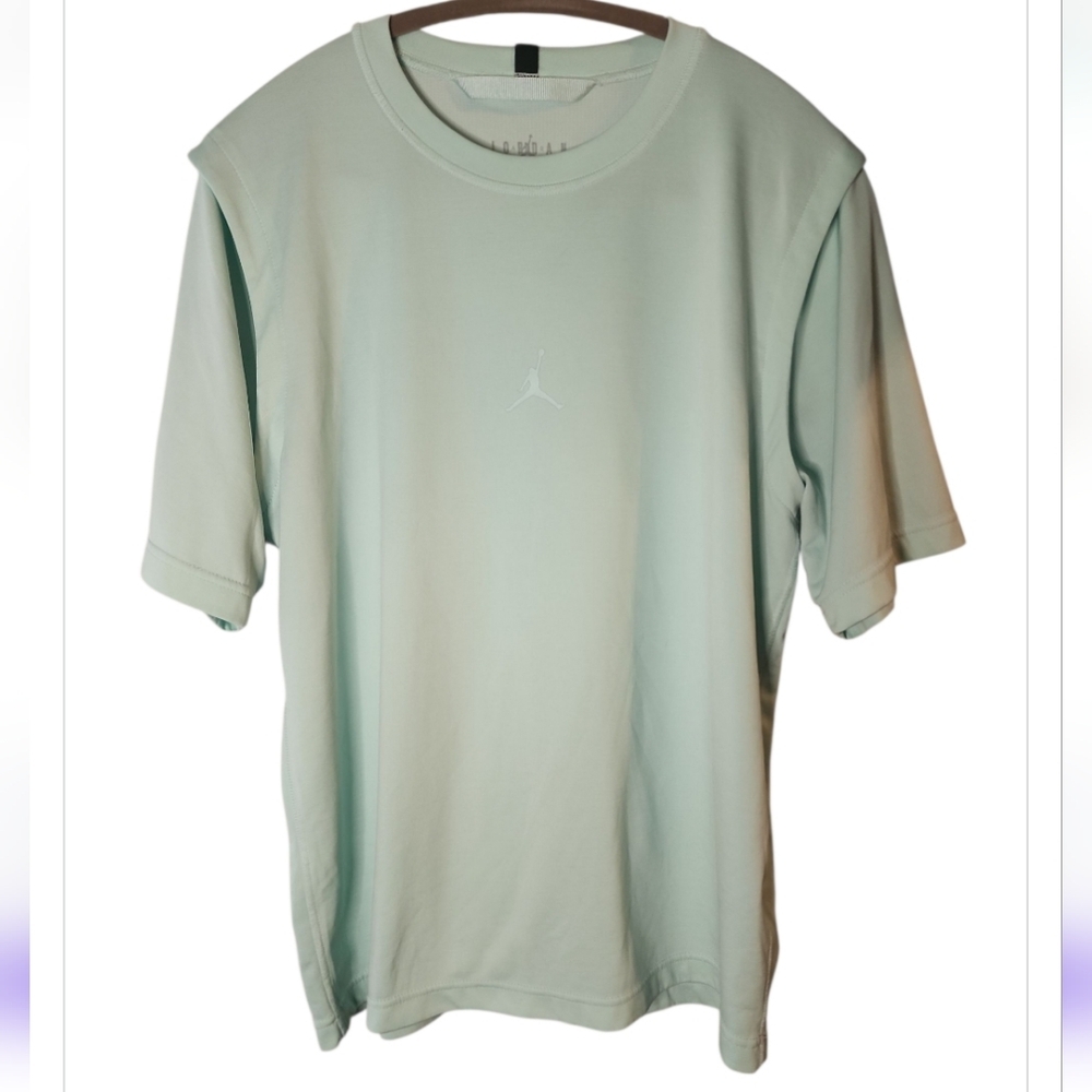 Jordan Sport Dri-Fit Mens Mint T-shirt DM1831-379 Sz Med Elevated Athletic Wear